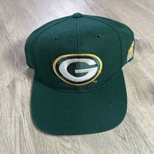 Vintage Sports Specialties Green Bay Packers Hat Snapback NFL Football Green Cap